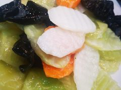 木耳青笋炒山药-老边饺子馆(西站店)