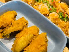 蛋黄鸡翅-蜜桃餐厅·伴山(绿宝广场店)