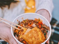 牛肉腰花二合一豆皮-周记热干面豆皮大王(桃花东街店)