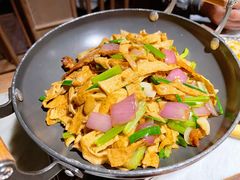 香锅豆腐皮-小菜园新徽菜(常州武进吾悦店)