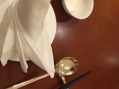 餐具摆设-杭州JW万豪酒店-万豪中餐厅