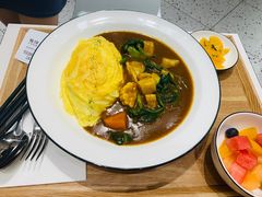 蔬菜咖喱蛋包饭-池奈·咖喱蛋包饭(熙地港店)