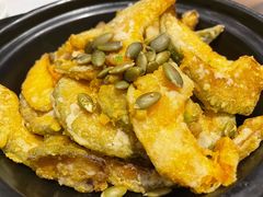 兰花蛋黄焗南瓜-若蘭慈·无国界素食料理(欢乐海岸店)