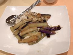 蟹肉烧茄子-镛记酒家