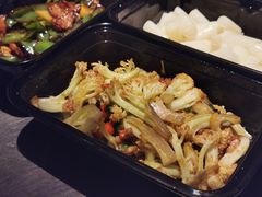 孜然花菜-龙巢盱眙龙虾·牛蛙·烧烤宵夜(八卦岭店)