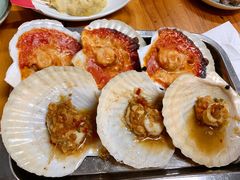 蒜蓉焗扇贝（熟蒜）3个-炒豆合作社(东四总店)