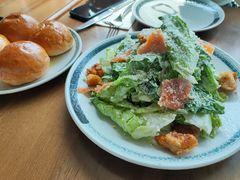 凯撒沙拉拌腌三文鱼-FISH&POTATO Cō(地中海美食 万象城店)