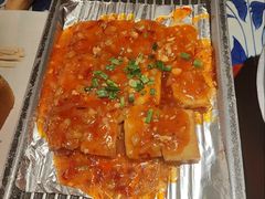 铁板包浆豆腐-绿茶餐厅(布吉万象汇店)