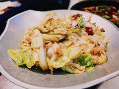 杭风香锅卷心菜-绿茶餐厅(松江万达店)