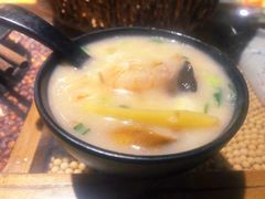 鲜虾干贝粥-潮十三潮汕砂锅粥(高新四路大都荟店)
