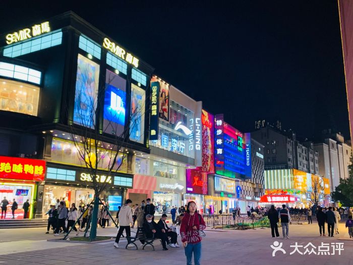 淮河路步行街图片