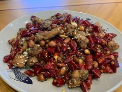 干煸辣子鸡-海岛渔村大酒店(云霄路店)