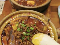 肉末茄子-罗妈砂锅(四川成都奎星楼店)