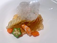 鲍鱼乳沫沙拉-香樟花园法式铁板烧(恒隆广场店)