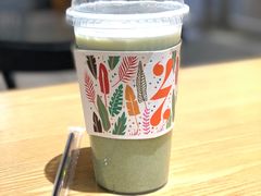 冰椰汁抹茶牛奶-HELLO 27 意面·沙拉·帕尼尼