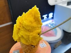 零脂芒果雪葩-野人先生现做冰淇淋(北京环宇荟店)