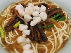 虾爆鳝面-奎元馆.百年奎元.非遗传承(西湖边的解放路店)