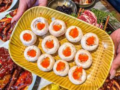 -草家酱蟹炭火烤肉店(珲春南路一店)