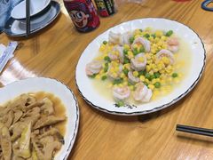 清炒虾仁-竹乡人家大鱼头(南山竹海店)