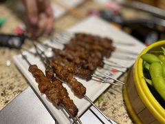 现穿羊肉串-丰茂烤串(卫星广场店)