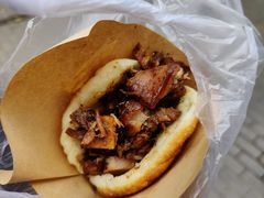 烧饼夹肘子-傅记酱肉