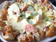 炸鸡色拉-郑阿姨的家·이모네·韩料&烤肉(武川路店)