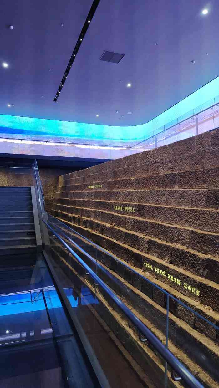 杭州海塘遗址博物馆-"2020年1月新开馆哒博物馆海塘之名是.