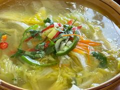 -陕北农家小吃风干羊肉剁荞面