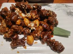 黑蒜子牛肉粒-陆壹捌餐厅(五大道店)