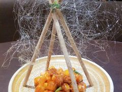 创意鲜果咕噜肉-广州文华东方酒店·江-由辉师傅主理