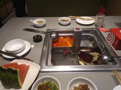 清油麻辣锅底-海底捞火锅(青山湖万达夜宵主题店)