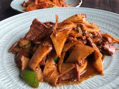 菌菇炒牛肉-丽江金茂凯悦臻选酒店-滇香馆