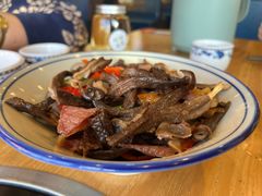 鹿茸菌炒腊肉-妈妈的味道(和顺古镇店)