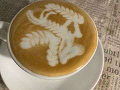 招牌拿铁-隅cafe(傅厚岗店)