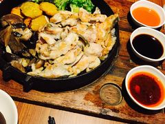 素颜烤鱼-院落创意菜