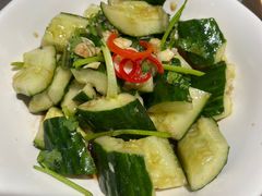 刀拍爽口青瓜-探炉·香辣豆花烤鱼(笋岗宝能环球汇店)