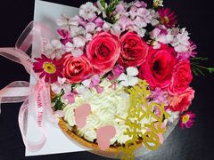 缤纷如你鲜花裸蛋糕-艾加柒克蛋糕茶歇甜品台(春熙路店)