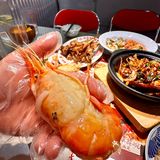 妈耶，吃到超大的奶油罗氏虾[笑哭]