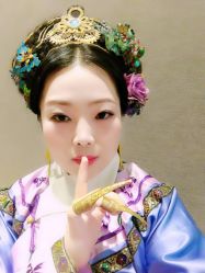 -后宫·古装汉服京剧儿童亲子全家福摄影
