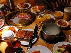 -韩京炭火烤肉自助料理(柯桥万达店)