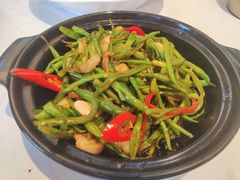 砂锅扁豆丝-峨嵋酒家(德内店)