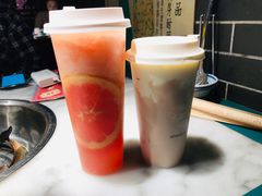 满杯红柚-喜茶(北京三里屯太古里店)