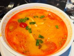 冬阴功汤金边粉-食肆&Fourteen(武林夜市店)