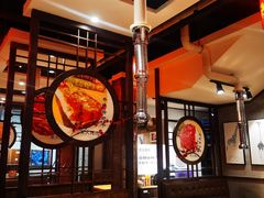 大堂-极简·炭火烤肉主题餐厅·龙虾烧烤·烤羊排(宝龙店)