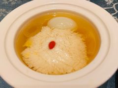 雪绒豆腐炖鸽蛋-扬州香格里拉·香宫中餐厅