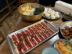 -明洞阿姨·韩式酱蟹烤肉·创意料理(三元桥店)