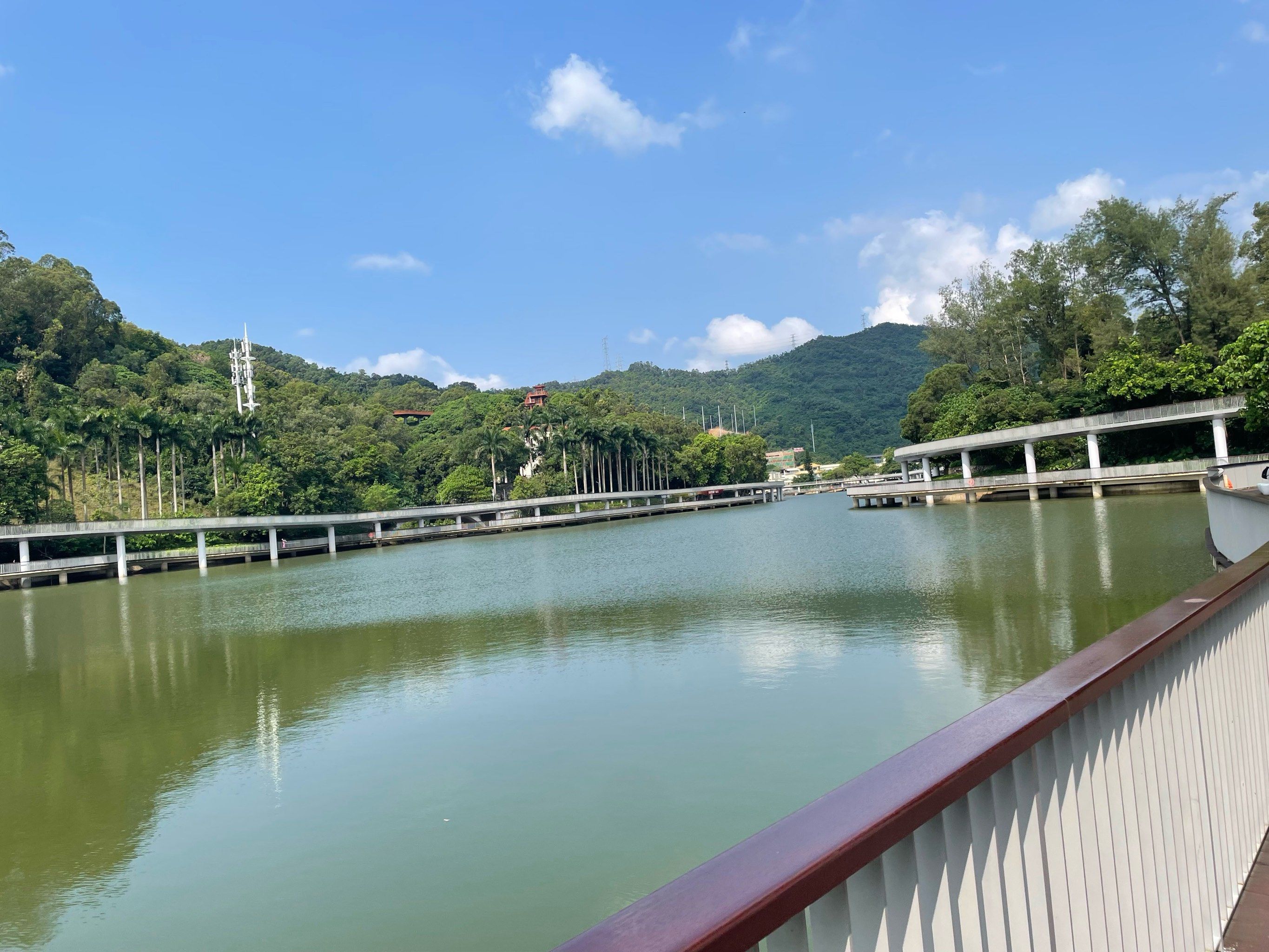 城市公园图鉴:银湖休闲运动徒步好去处