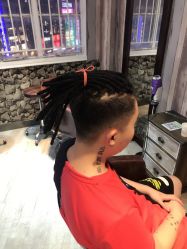 -Park Salon脏辫羽毛接发