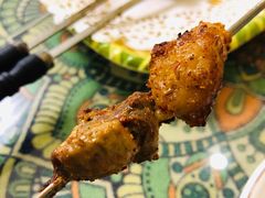 烤羊肉串-新疆红柳花餐厅(新洲店)