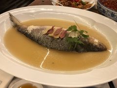 花雕酒酿蒸鲥鱼-宁波柏悦酒店·钱湖渔港